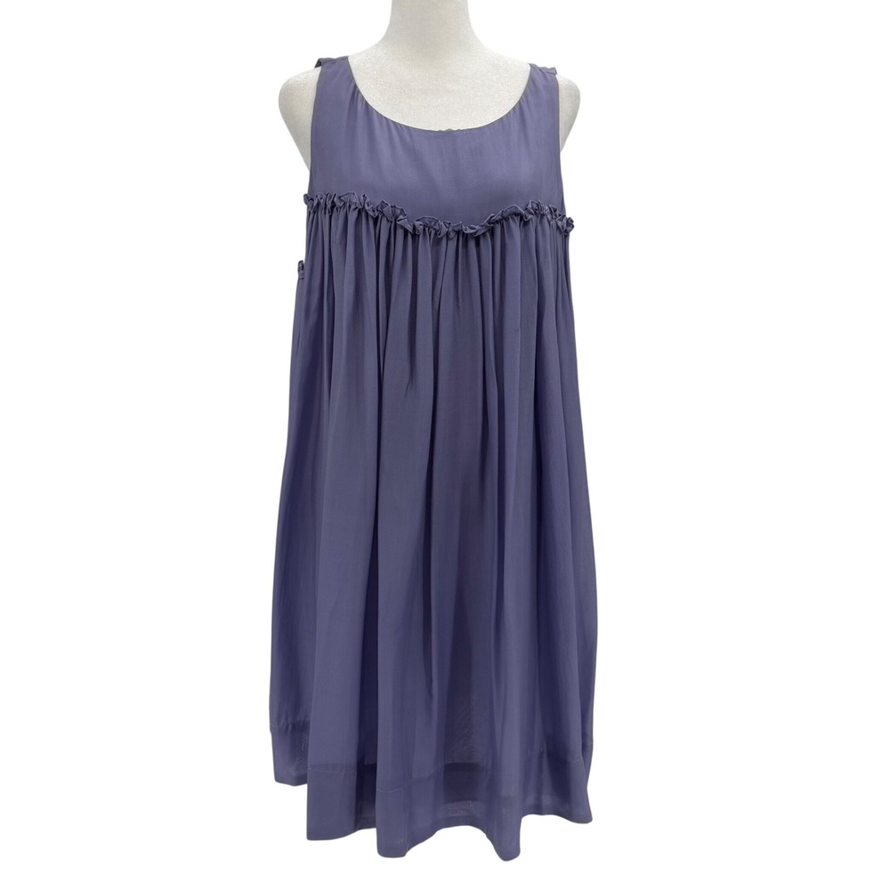 Jack Baby Doll Dress Size Small‎ Silk Violet Fairy Core Soft Girl Pastel